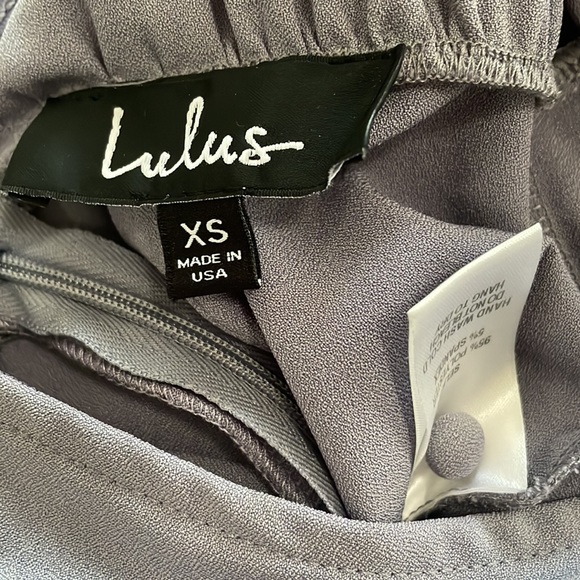 XS Lulu’s Moment for Life Lavender Halter Jumpsuit - Picture 5 of 7